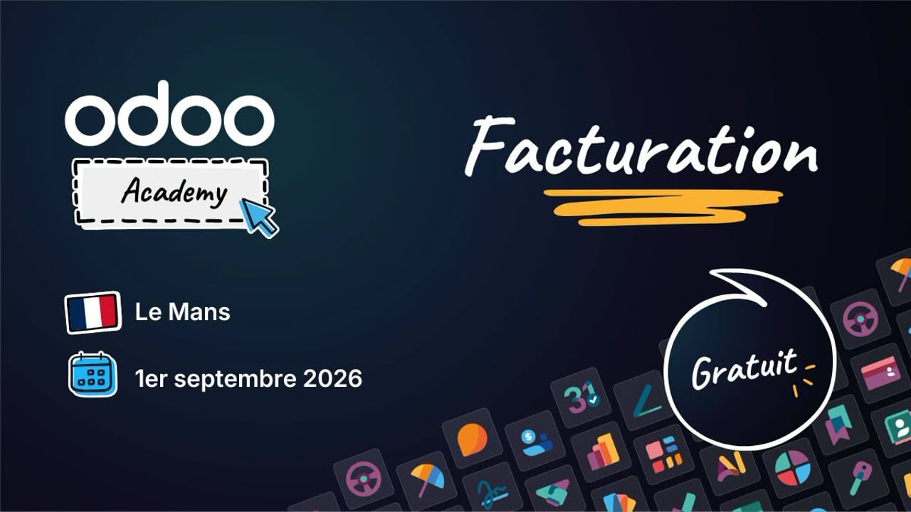 Odoo Academy Facturation - Le Mans