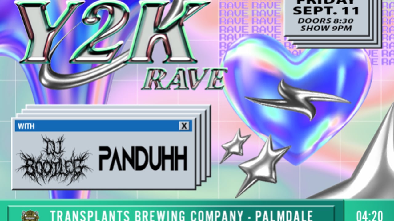 Y2K RAVE WITH DJ BOOTLEG & PANDUHH