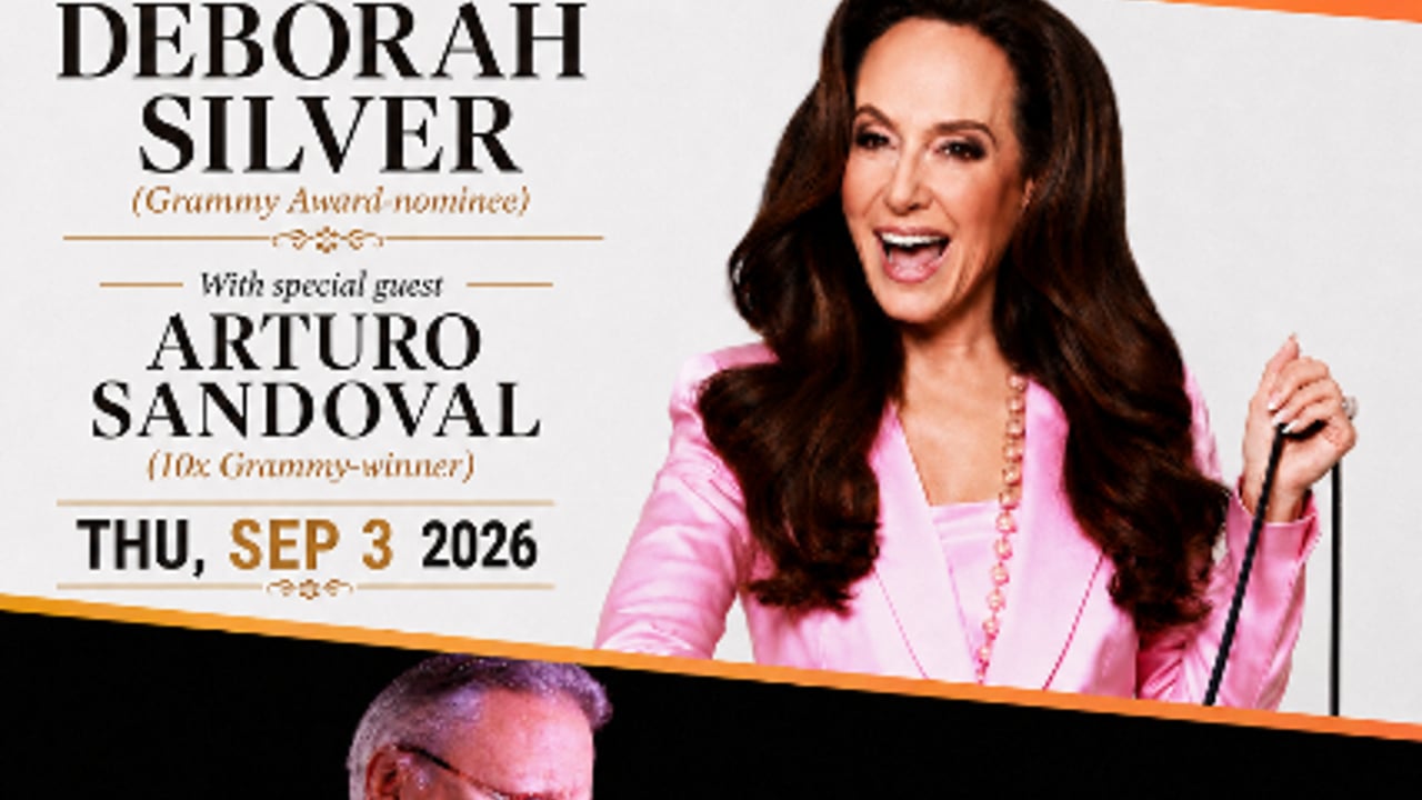 DEBORAH SILVER (Grammy Award-nominee) | With special guest ARTURO SANDOVAL (10x Grammy-winner)