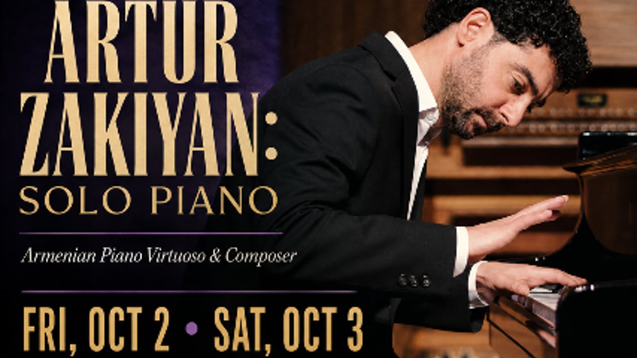 ARTUR ZAKIYAN: SOLO PIANO (Armenian Piano Virtuoso & Composer)