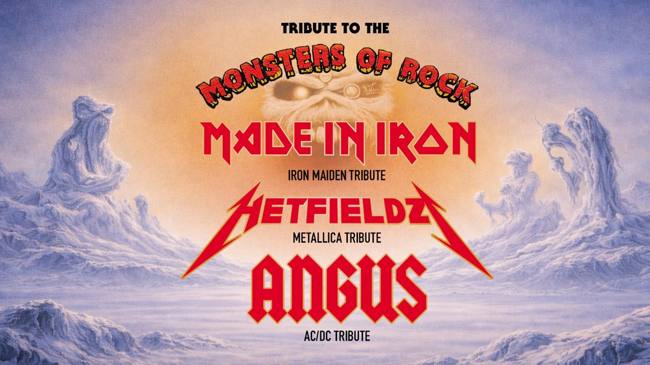 TRIBUTE TO THE MONSTERS OF ROCK - Hetfieldz + Angus + Made In Iron