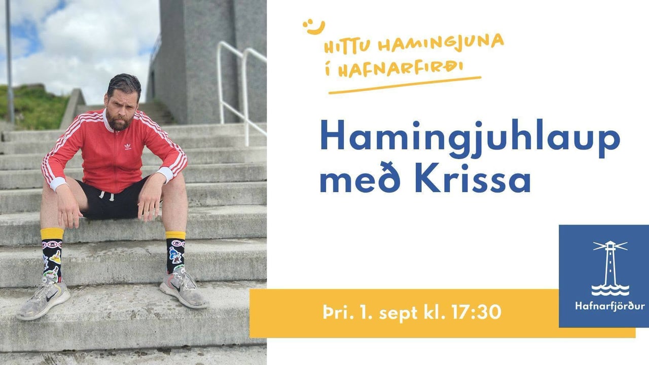HamingjuHlaup með Krissa