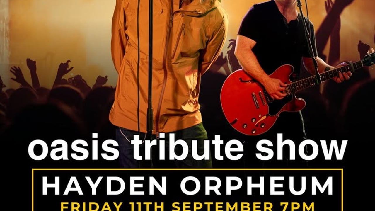 HAYDEN ORPHEUM PICTURE PALACE | 🔥 WONDERWALL OASIS TRIBUTE PERFORMANCE + OASIS ON THE BIG SCREEN! 