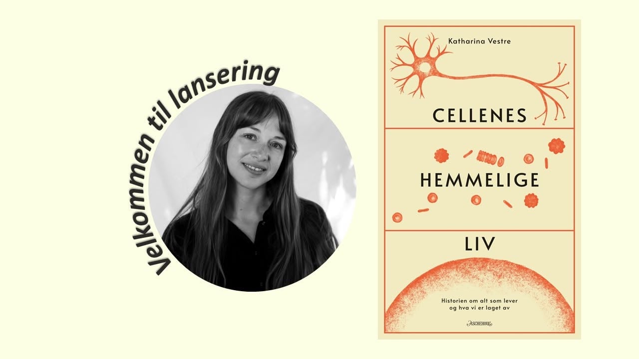 Lansering av Cellenes hemmelige liv med Katharina Vestre