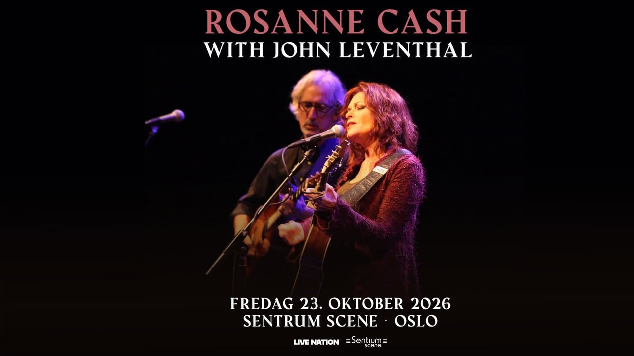 Rosanne Cash with John Leventhal / Sentrum Scene / Pres. av Live Nation