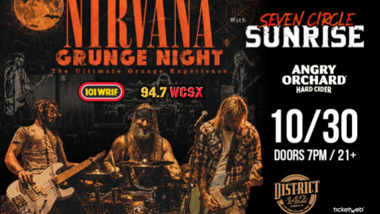 NIRVANA GRUNGE NIGHT - The Ultimate Grunge Experience with Seven Circle Sunrise