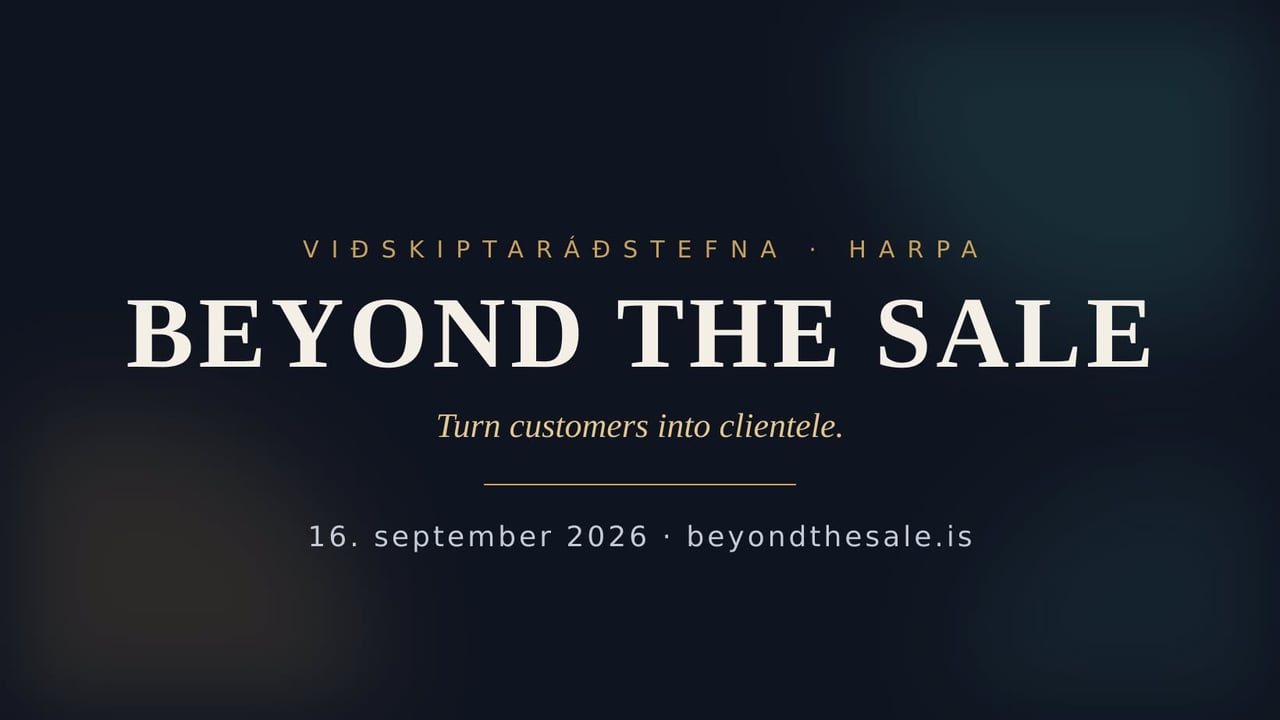 Beyond the Sale Reykjavík 2026
