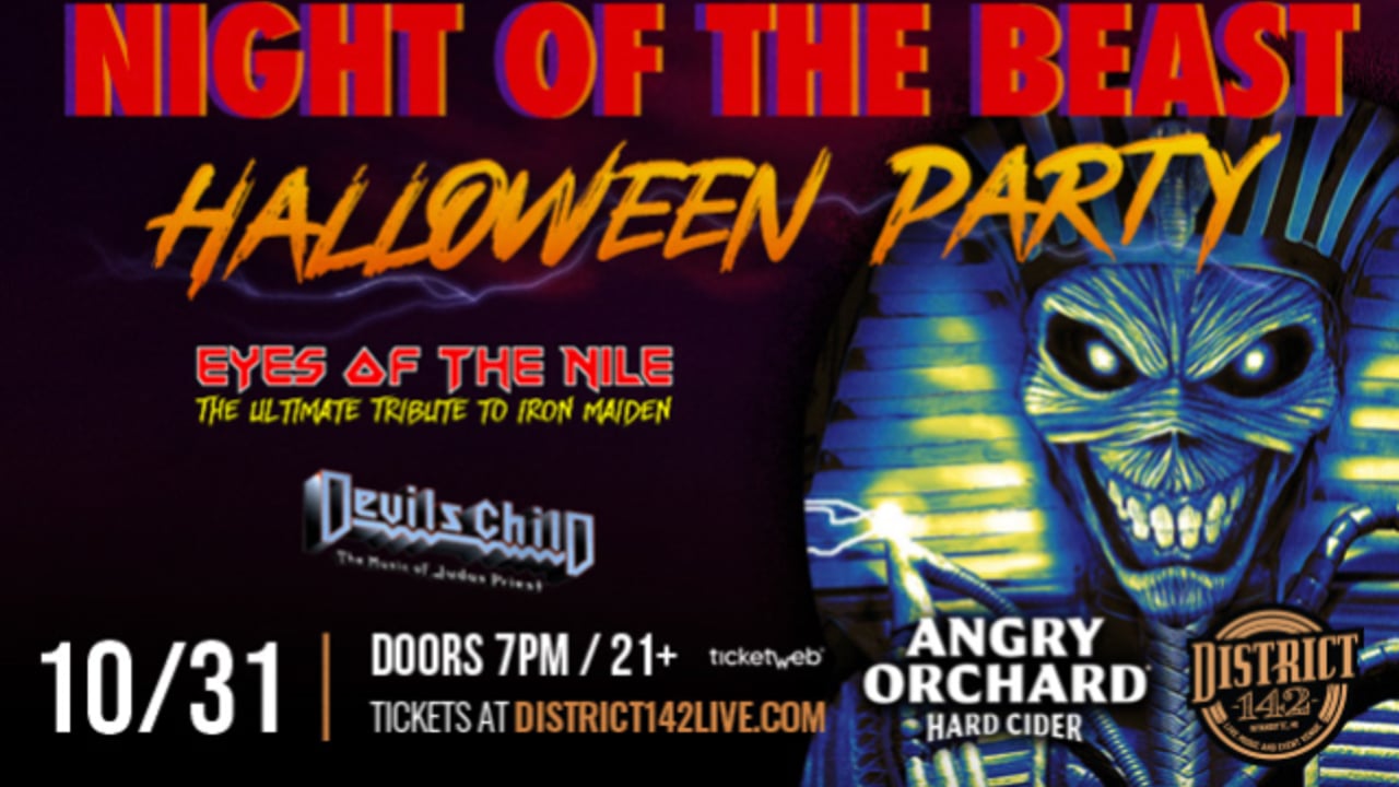 NIGHT OF THE BEAST featuring EYES OF THE NILE (Iron Maiden Tribute) and DEVIL'S CHILD (Judas Priest Tribute)