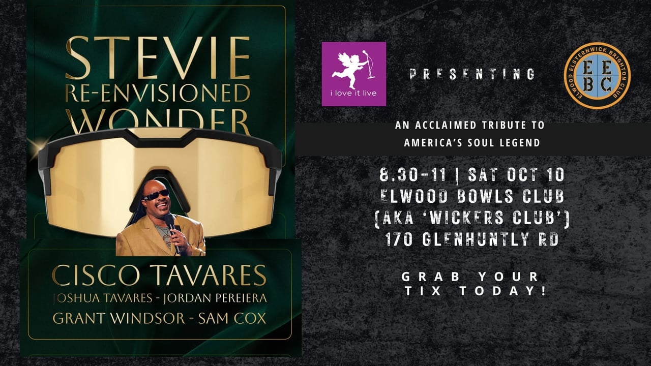 STEVIE WONDER RE-ENVISIONED makes its WICKERS CLUB DEBUT!