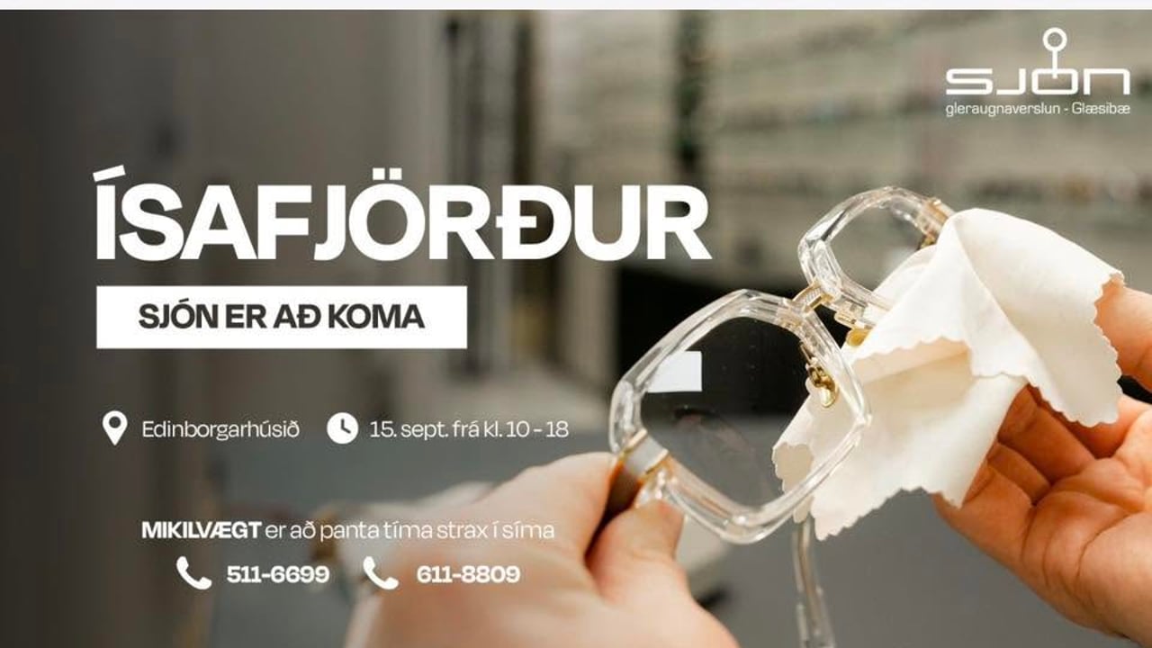 SJÓN kemur til Ísafjarðar
