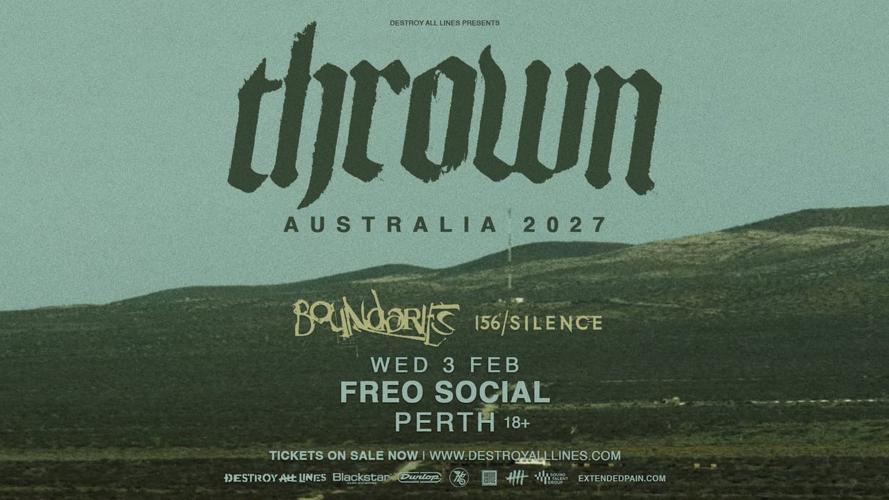 Thrown Aus Tour 2027 with Boundaries // Perth 18+