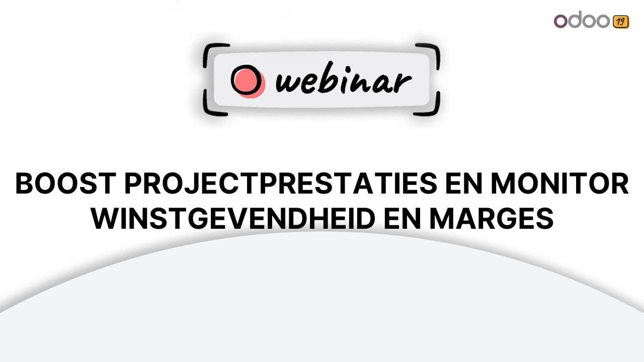 Odoowebinar - Buitendienst & Planning Release-hoogtepunten 19.1 - 19.4
