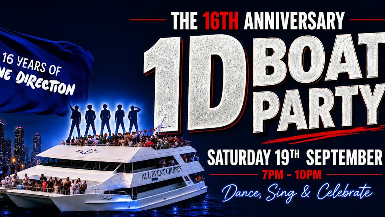 1D Boat Party| 16 Years of One Direction |Newcastle Harbour