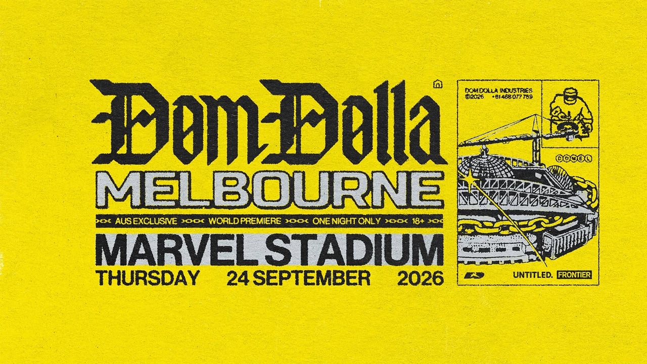 Dom Dolla at Marvel Stadium, Melbourne (18+)