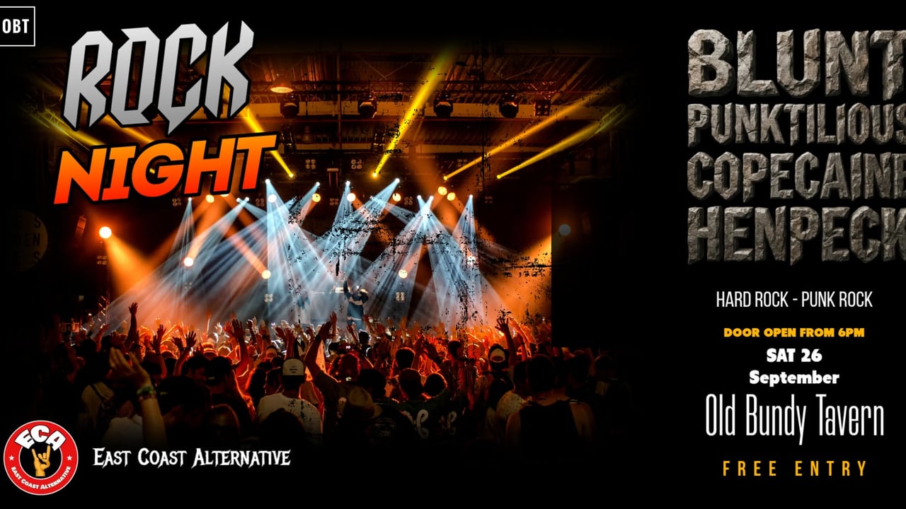 ECA ROCK NIGHT SEPT 26th