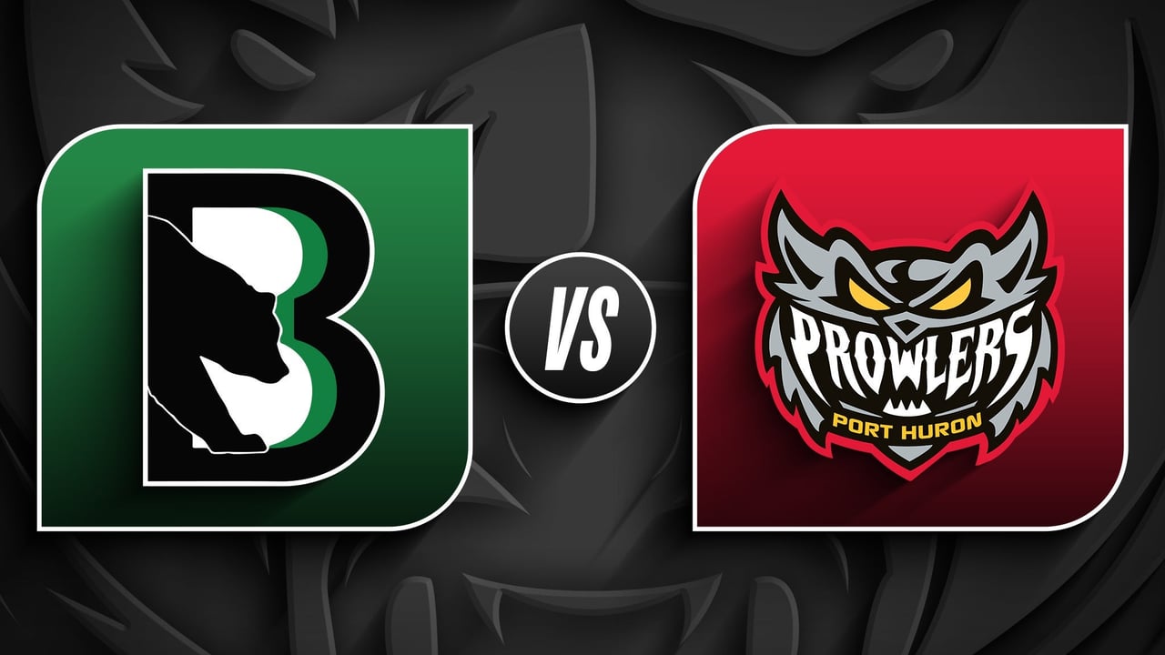 Binghamton Black Bears vs. Port Huron Prowlers