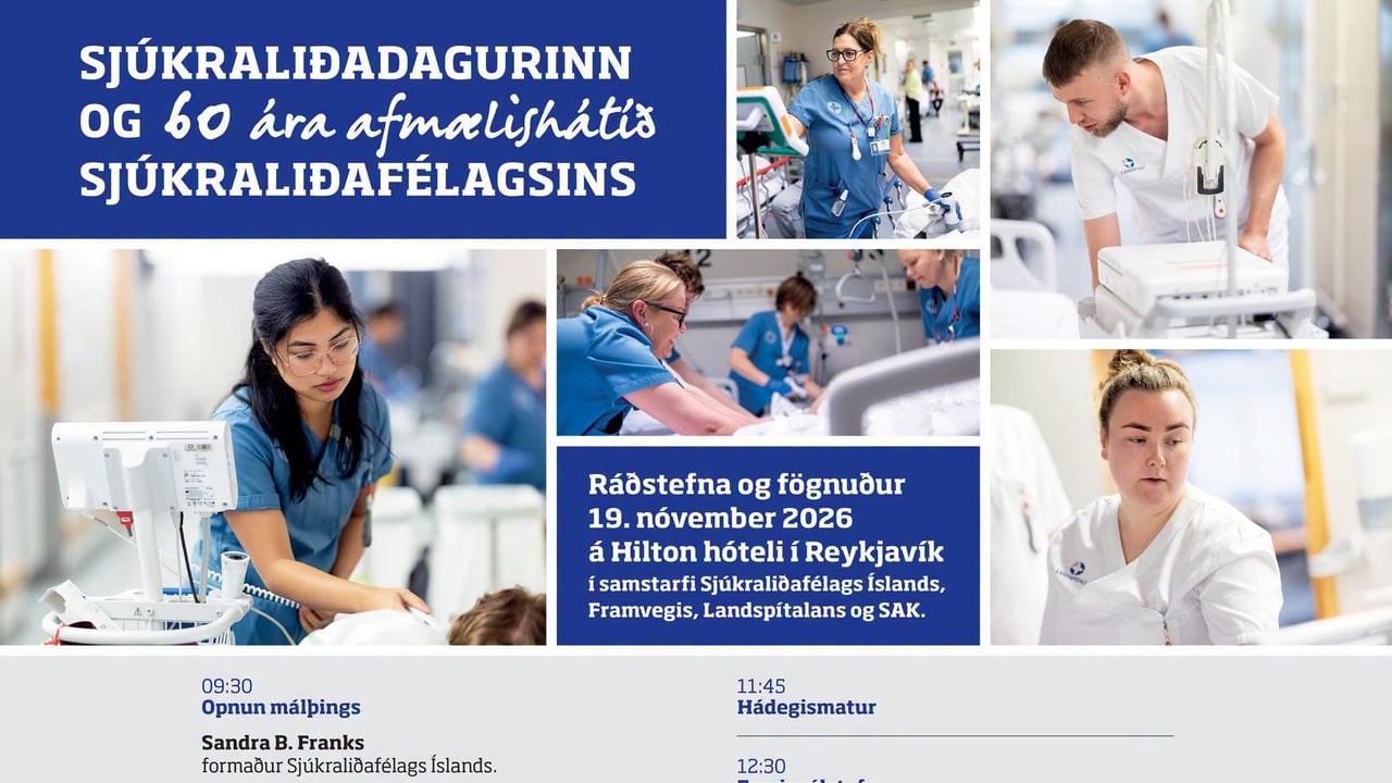 Sjúkraliðadagurinn og 60 ára afmælishátíð Sjúkraliðafélagsins
