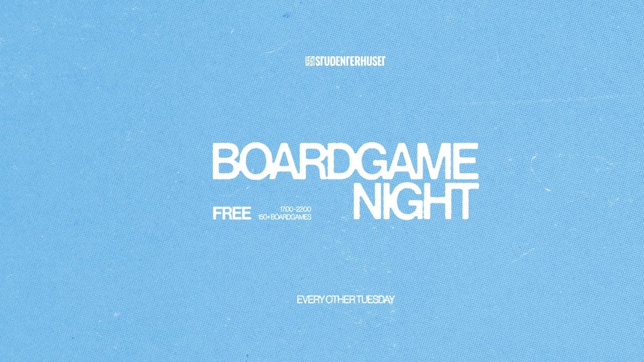 Boardgame Night // Studenterhuset, Aalborg