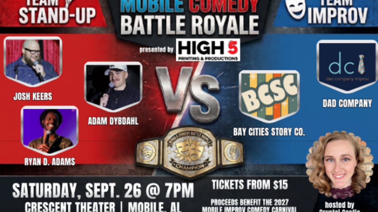 Mobile Comedy Battle Royale presented by High 5 Printing