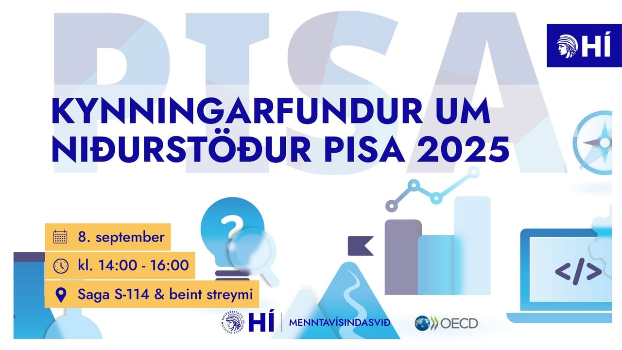Kynningarfundur um niðurstöður PISA 2025