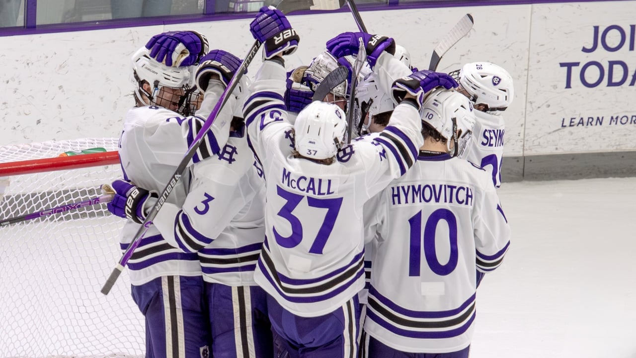 Holy Cross Vs Maine Ice Hockey Game