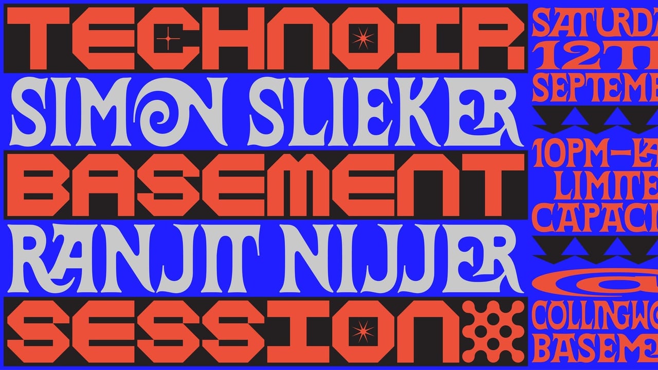 Technoir - Basement Session - Saturday September 12th
