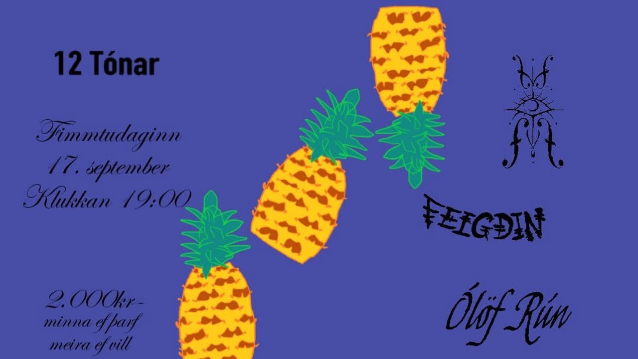 ananas þrjú