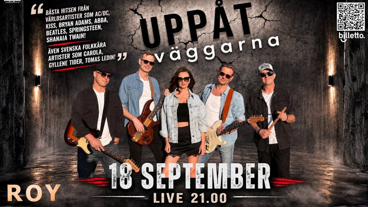 Partykväll med Uppåt Väggarna 