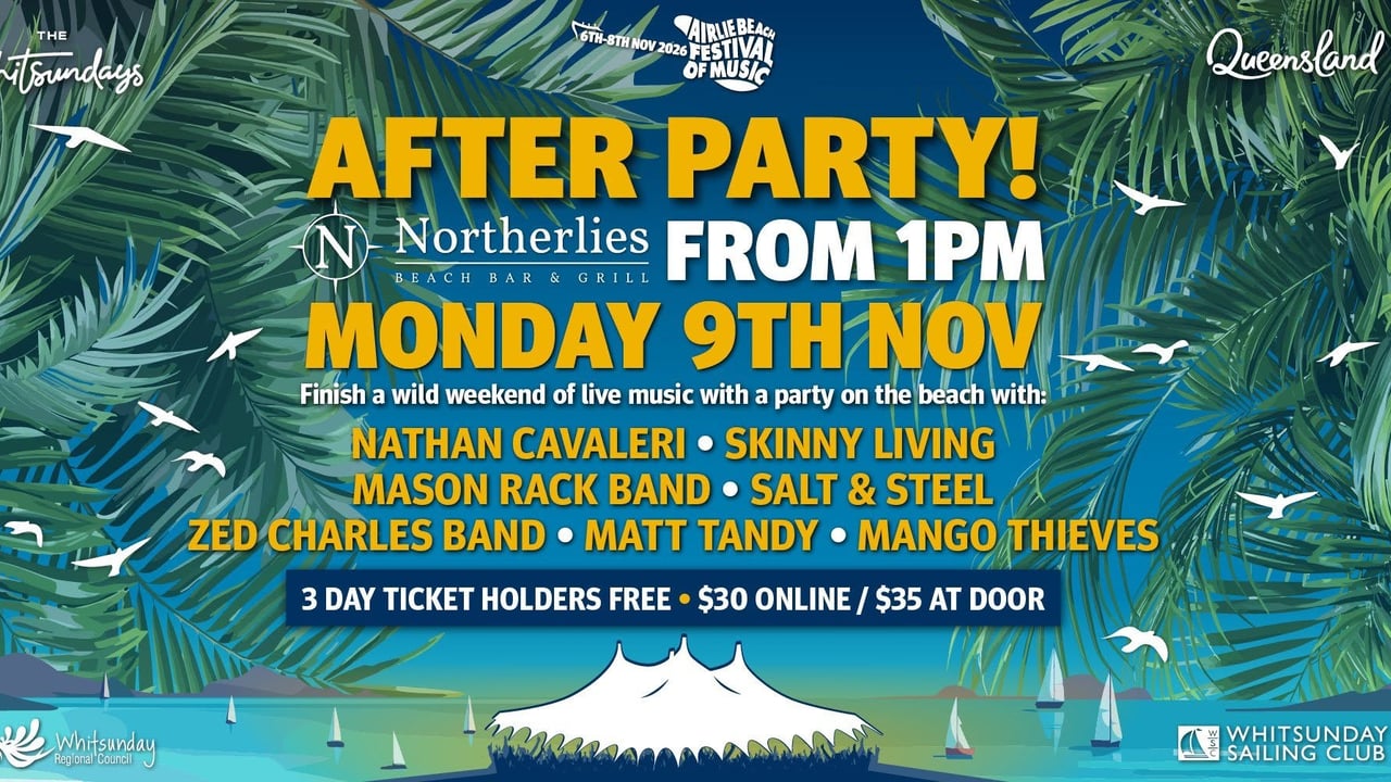 Festival After Party at Northerlies Mon 9th Nov