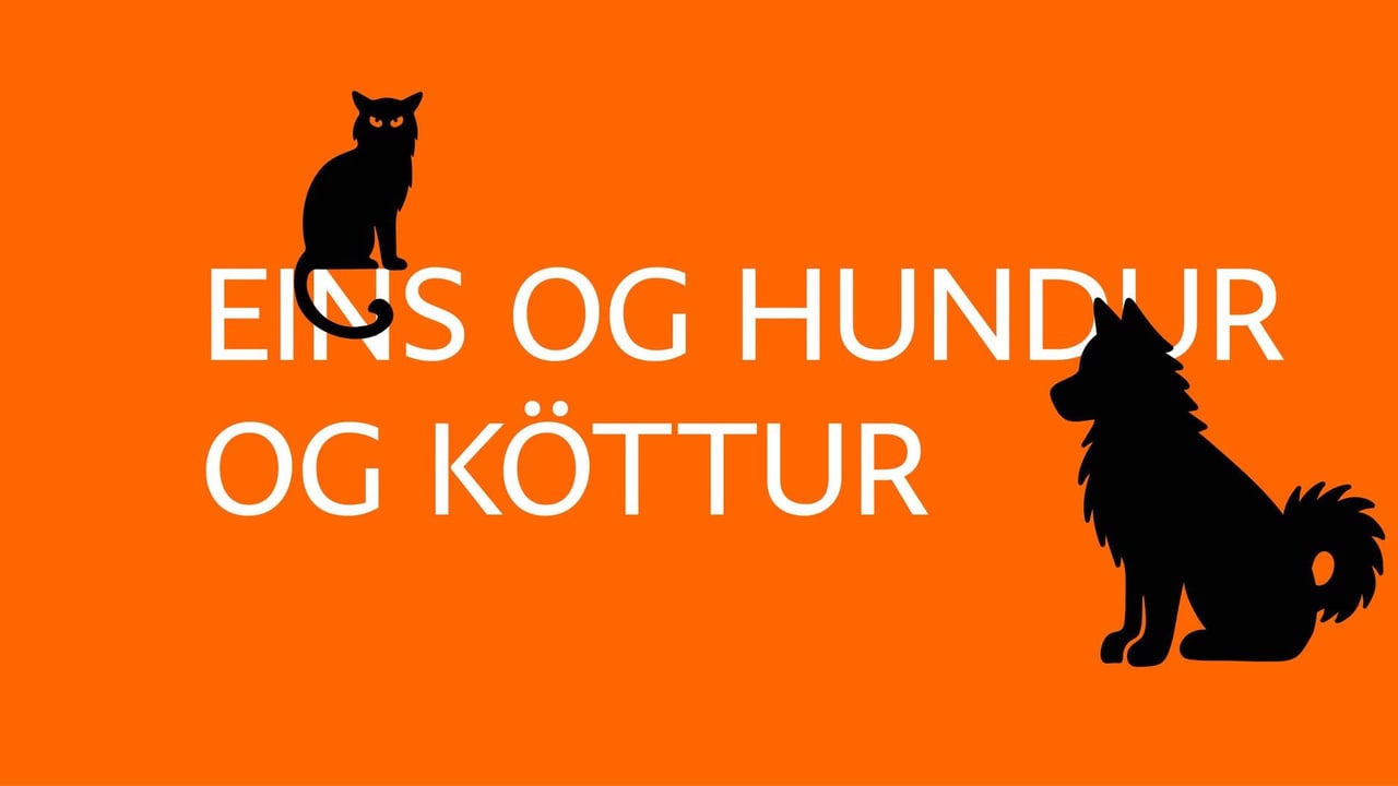 Tuesday Lecture: Þá fór allt í hund og kött (Everything went into a cat and dog)
