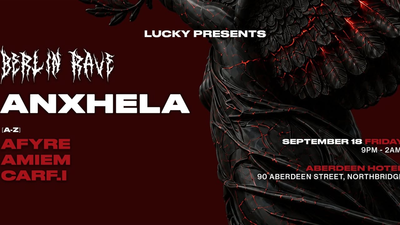 Berlin Rave (Perth) ft ANXHELA (Italy)