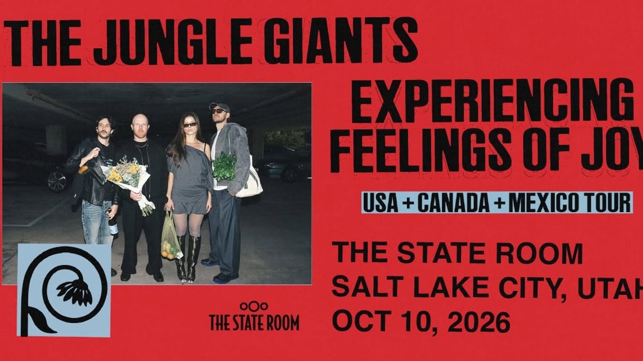 The Jungle Giants - Experiencing Feelings Of Joy Tour - Salt Lake City