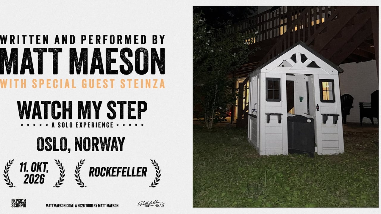 Matt Maeson + support: Steinza // Rockefeller // Pres. av FKP Scorpio