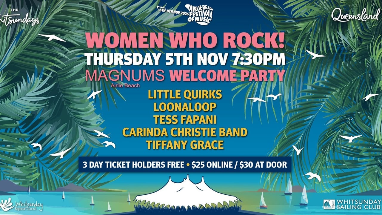 Festival Welcome Party "Woman Who Rock" Thur 5th Nov