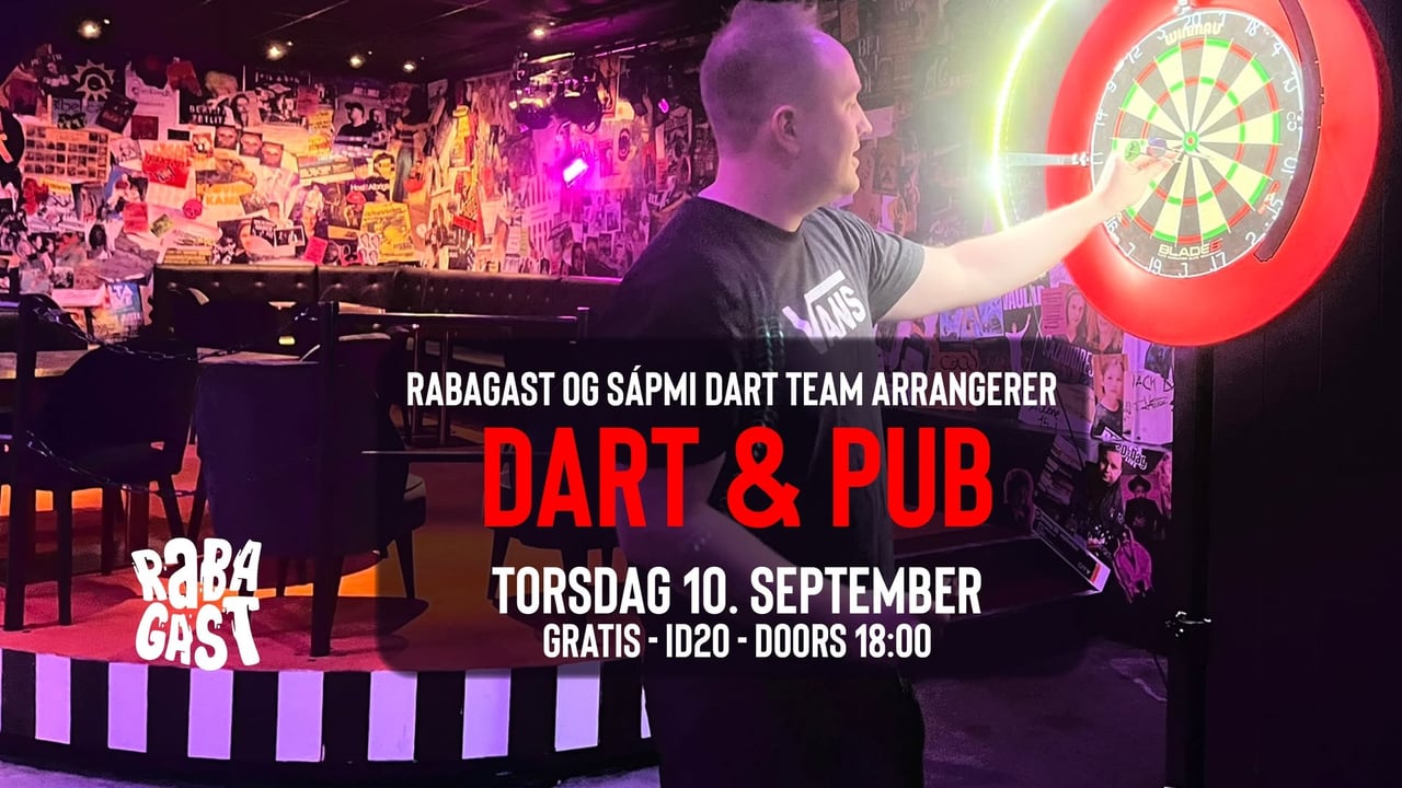 DART & PUB // GRATIS // Rabagast, Alta