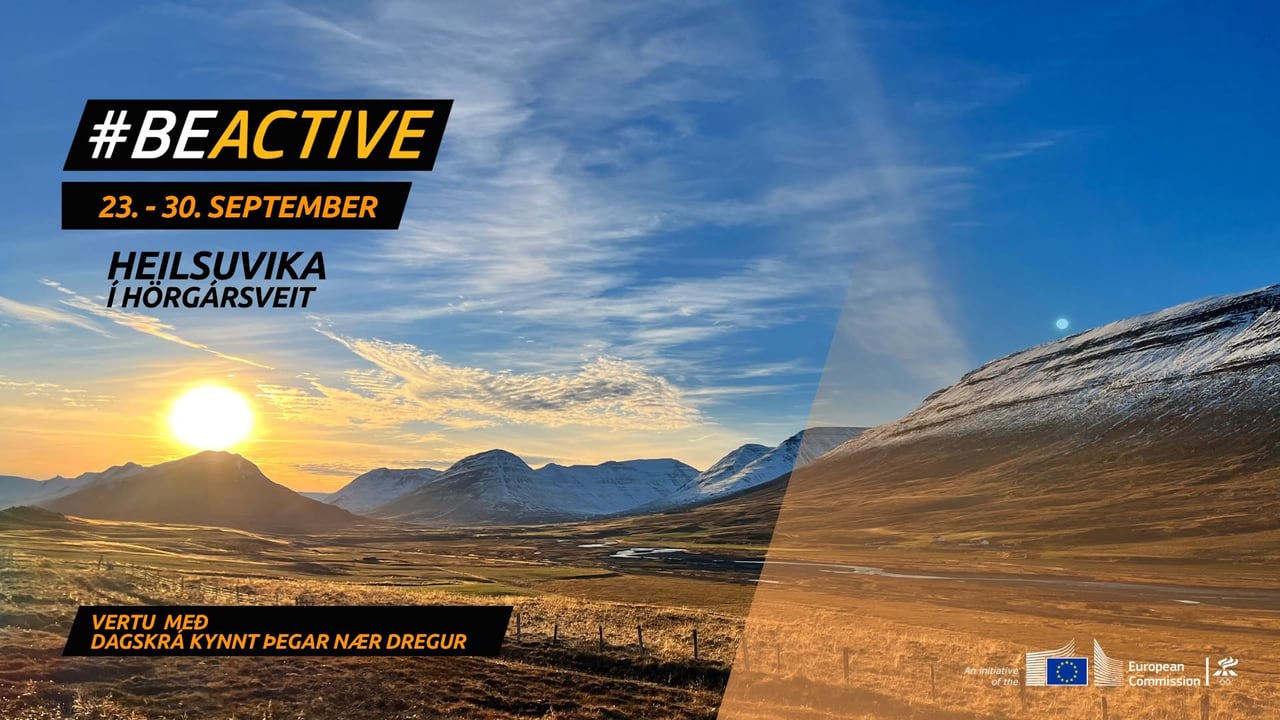 Íþróttavika evrópu í Hörgársveit #BEACTIVE