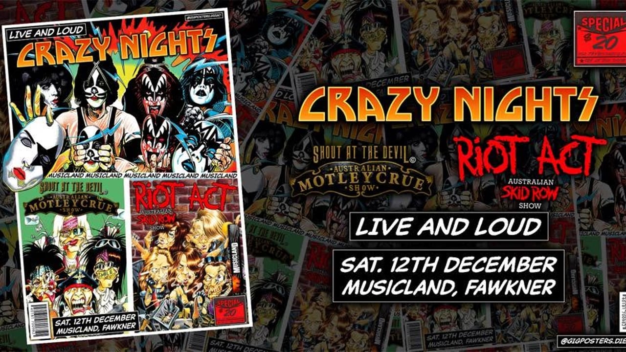 Live & Loud - KISS, Motley Crue & Skid Row!