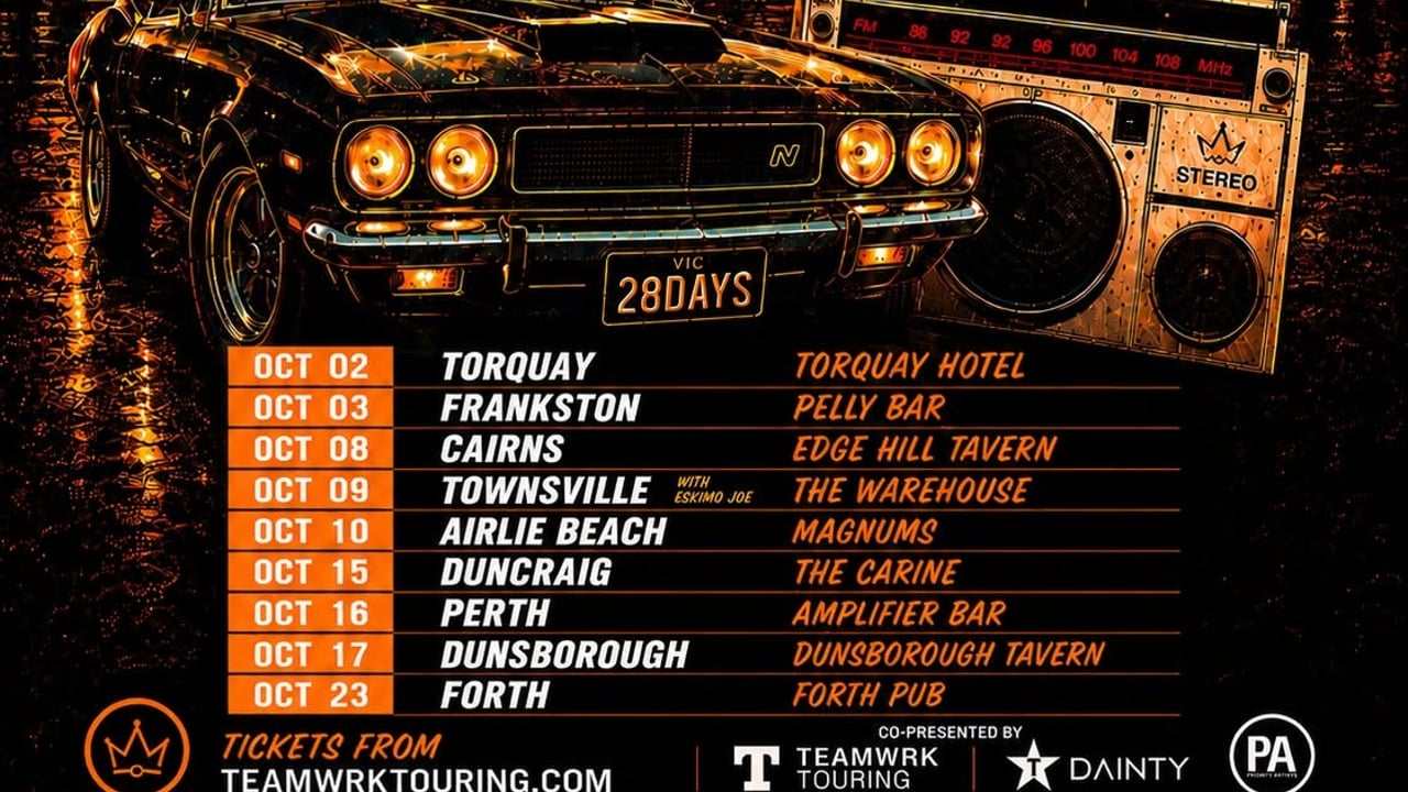 28 Days 30th Anniversary Tour | Frankston