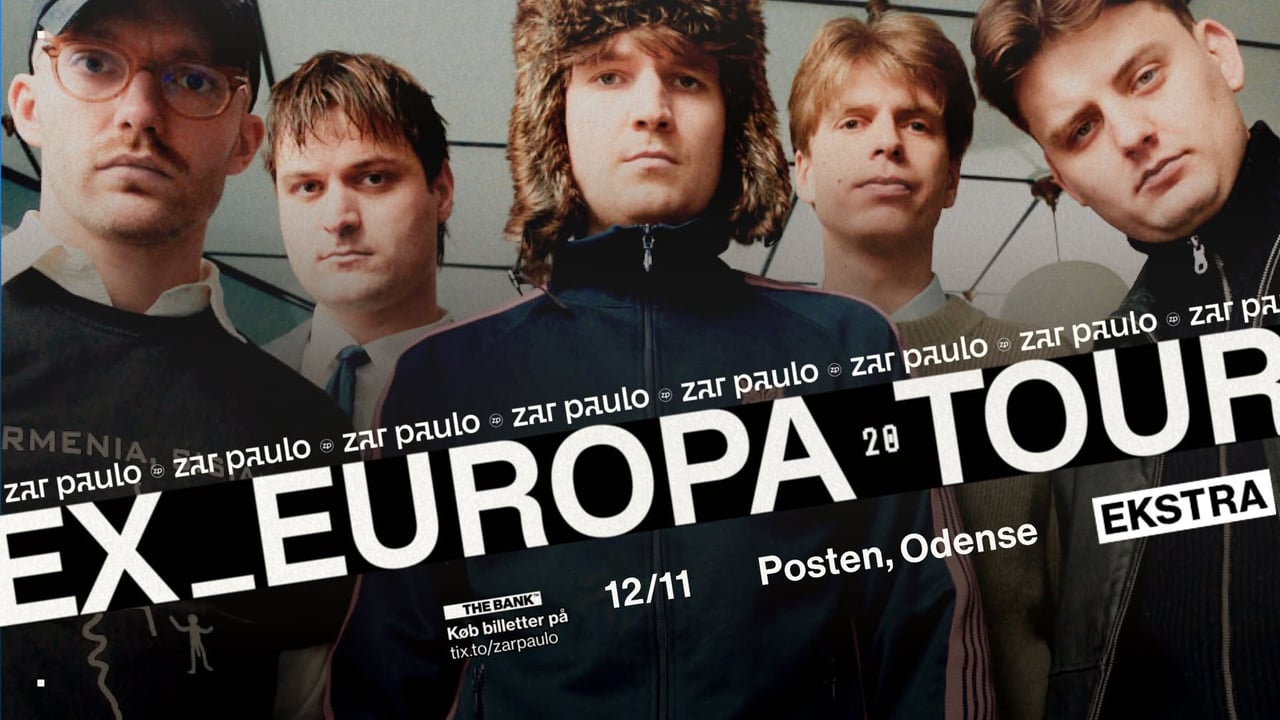 Ekstrakoncert: Zar Paulo - Posten, Odense