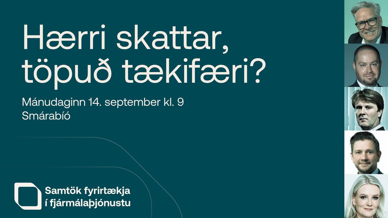 Hærri skattar, töpuð tækifæri?
