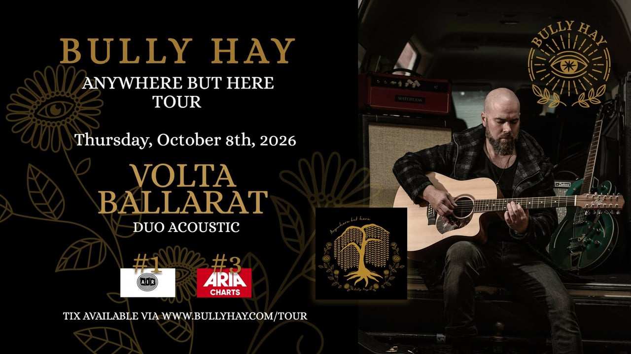 Bully Hay - Live and Acoustic - BALLARAT (VOLTA)