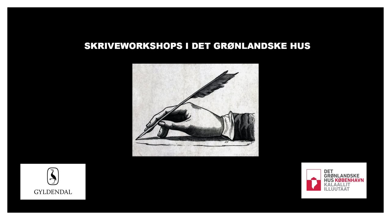 Skriveworkshops i Det Grønlandske Hus 