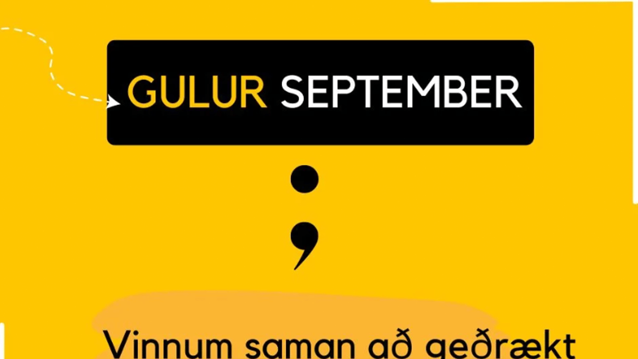 Gulur september í Bústaðakirkju