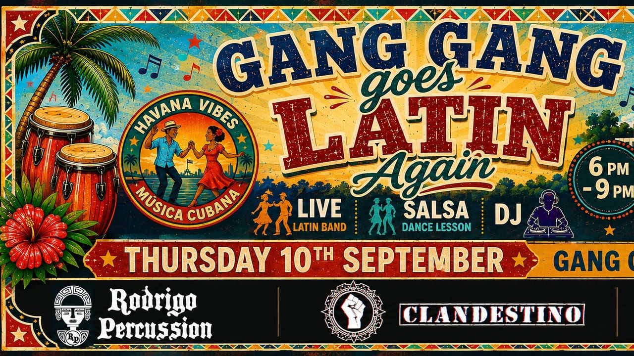 Gang Gang Goes Latin Again