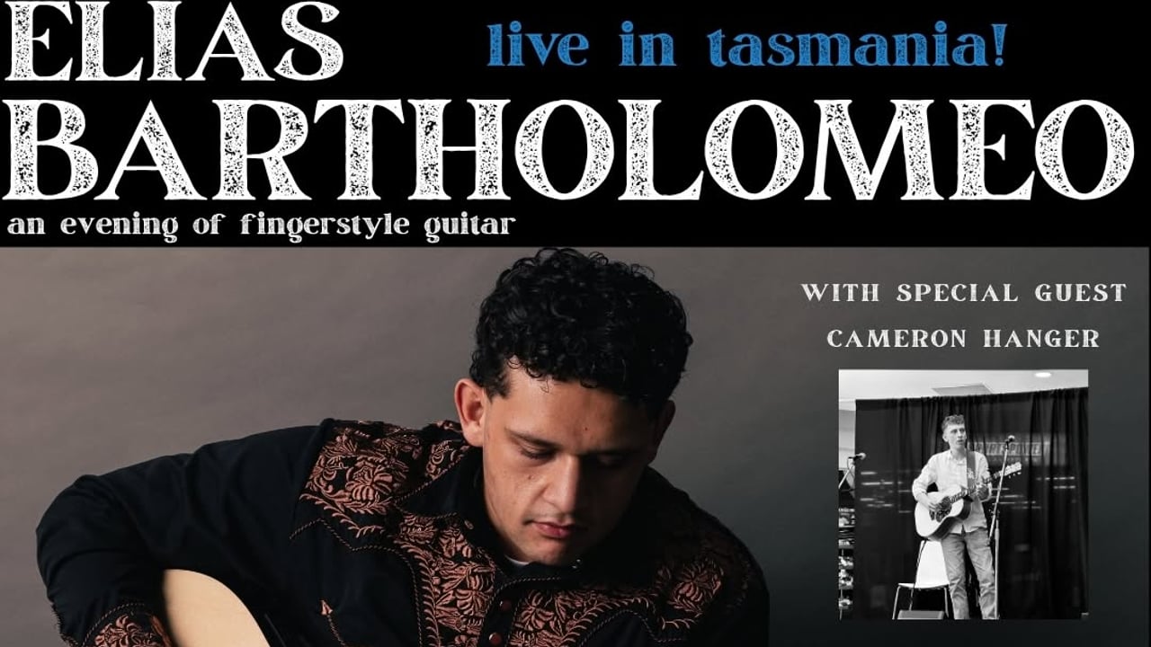 An Evening with Australian Guitar Virtuoso Elias Bartholomeo