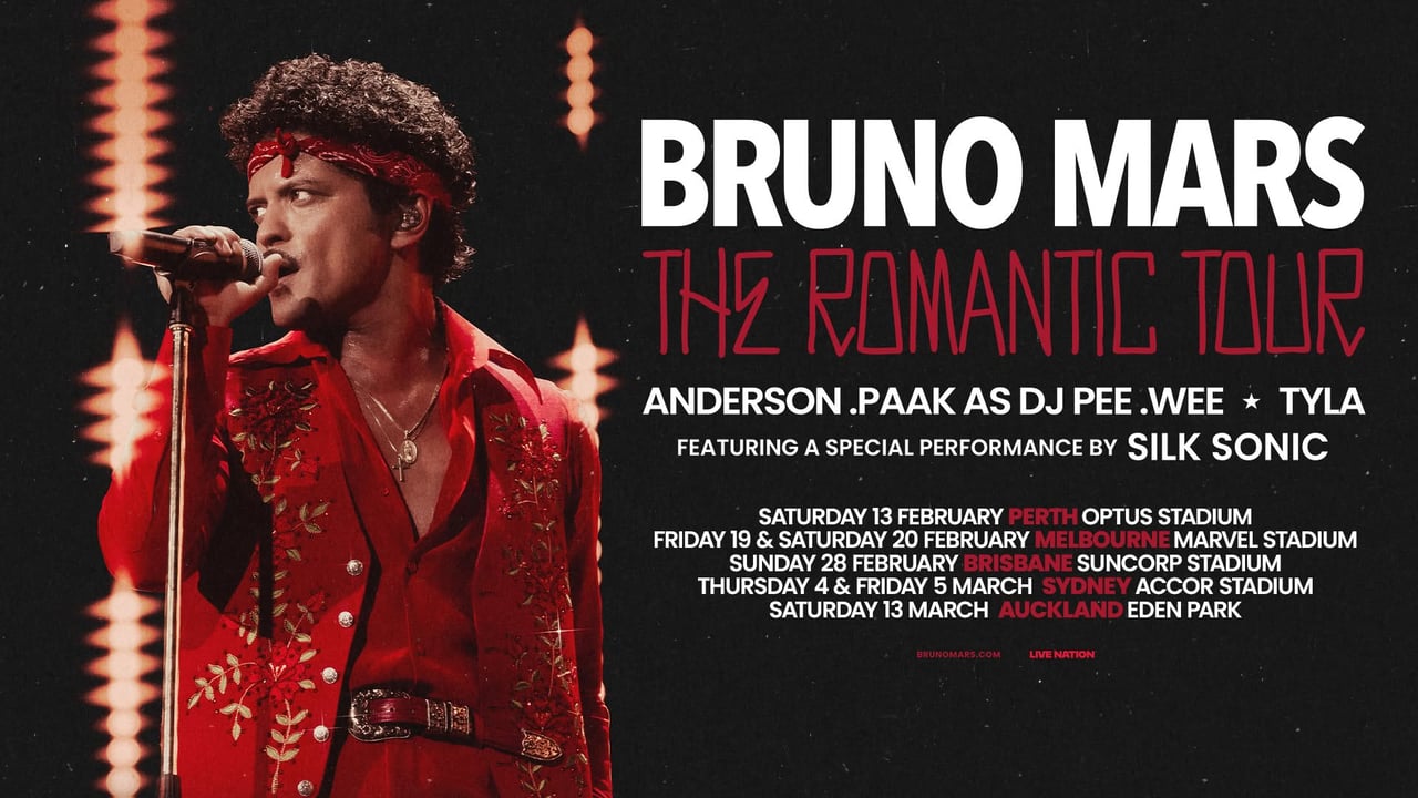 Bruno Mars | The Romantic Tour | Melbourne #2