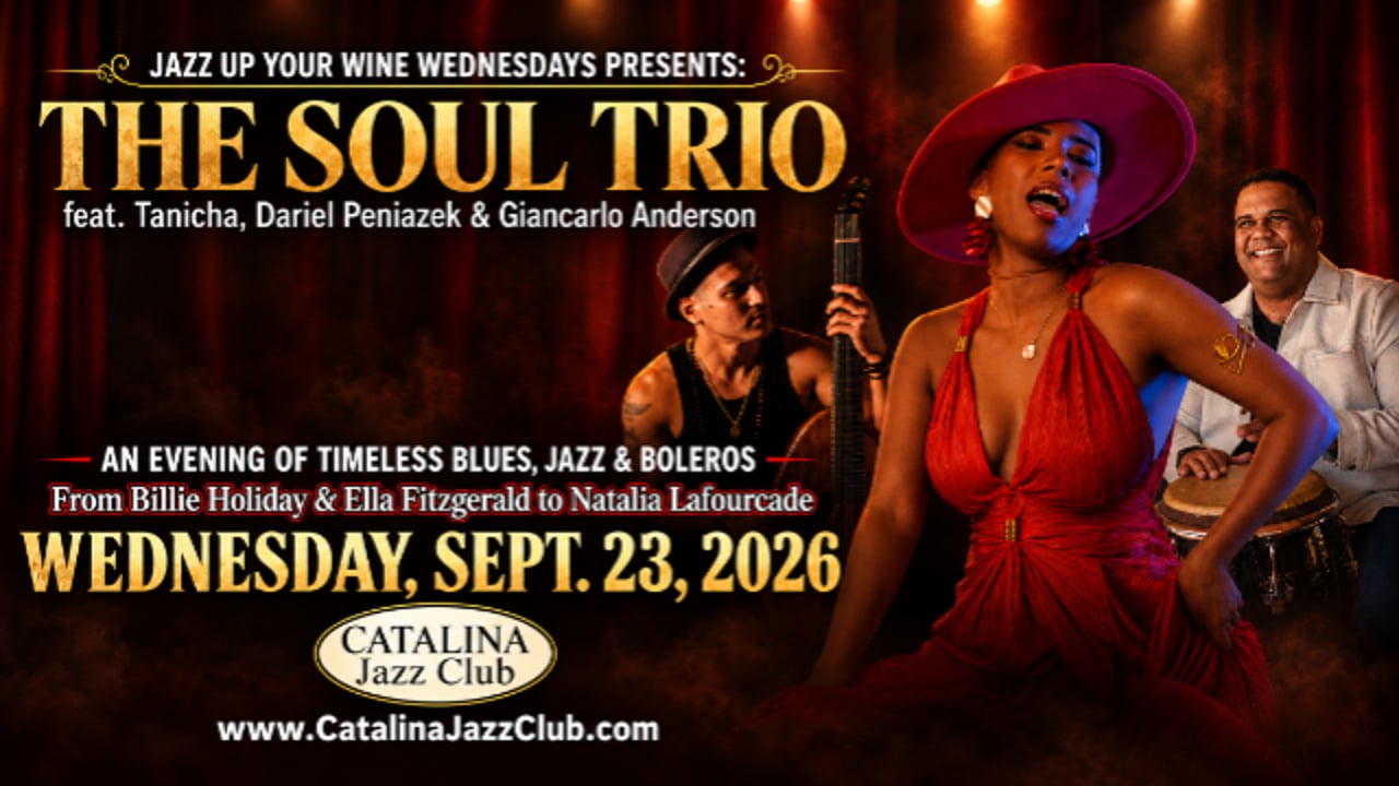 The Soul Trio: An Evening of Timeless Blues, Jazz & Boleros