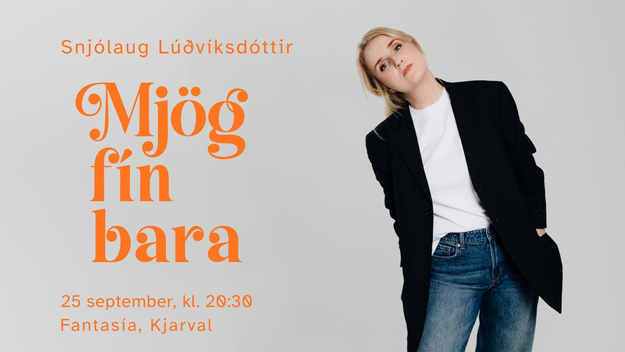 Mjög fín bara - Snjólaug Lúðvíksdóttir uppistand