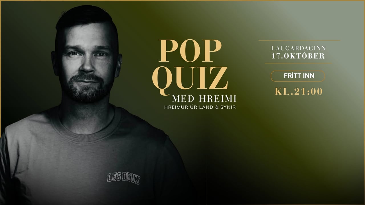 POP QUIZ x HREIMUR - MÚLABERG