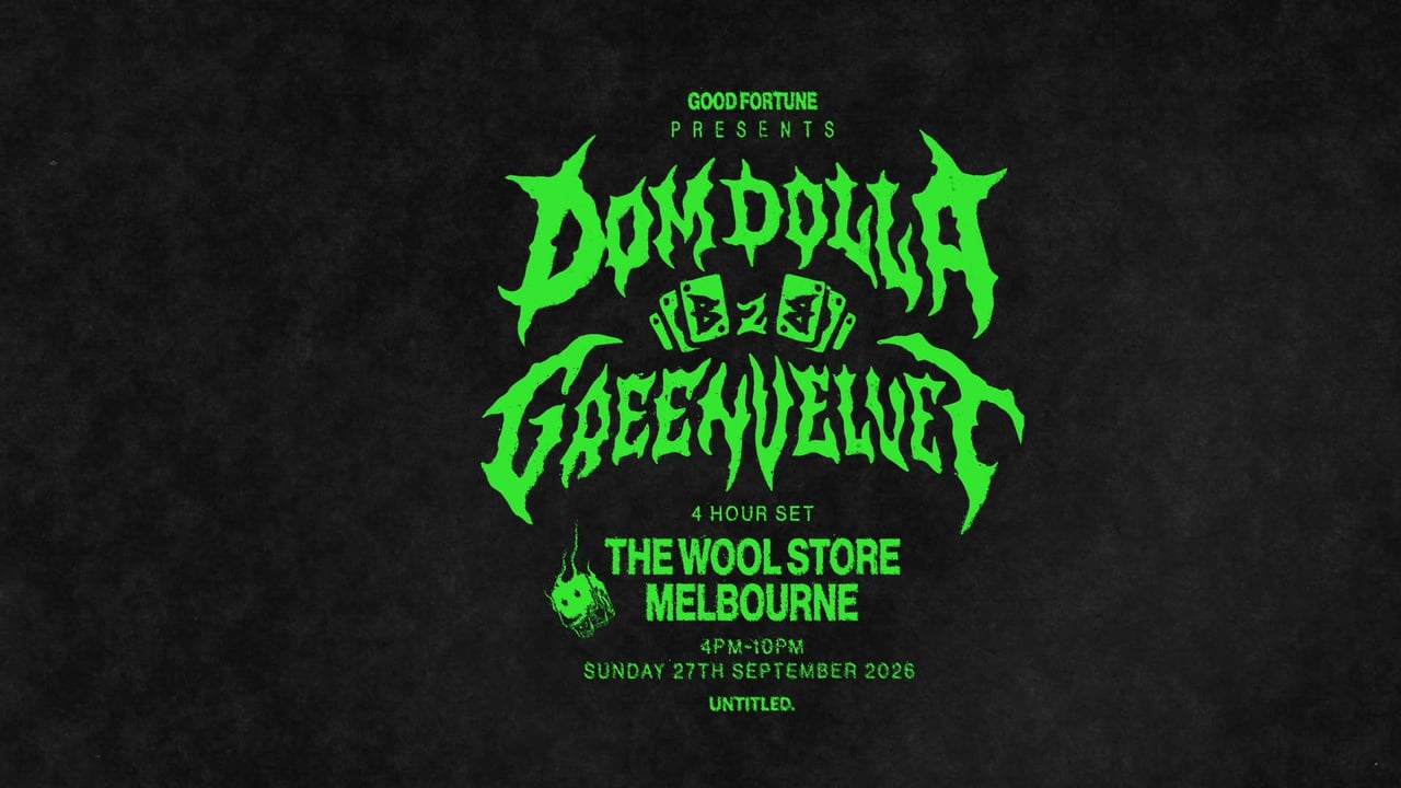 Dom Dolla b2b Green Velvet at The Wool Store, Melbourne